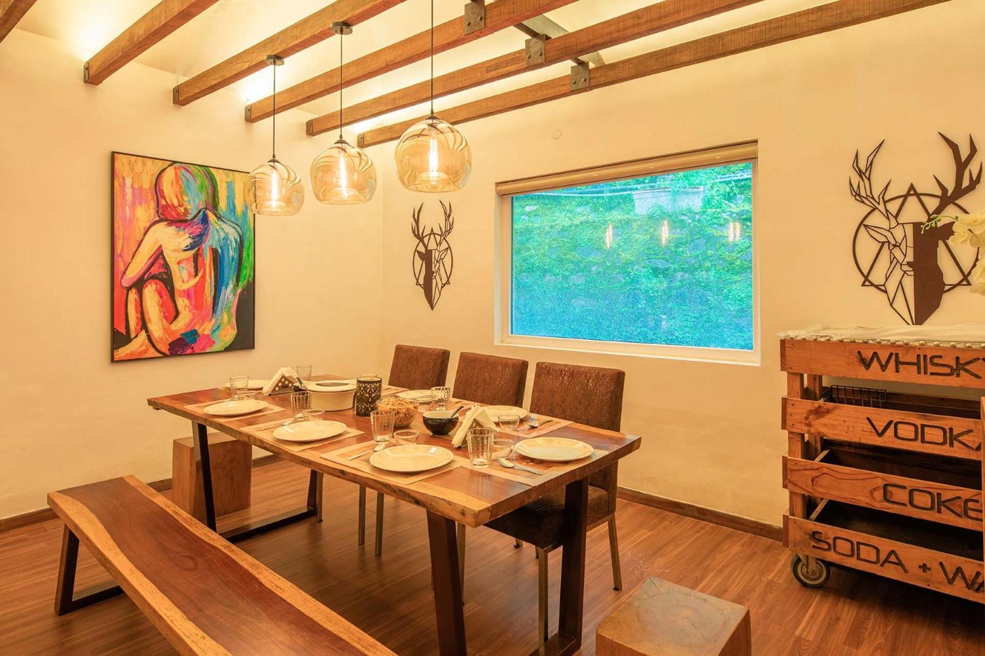 Stayvista At Oberoi'S Chalet Bhīm Tāl Extérieur photo